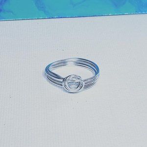 Wire Knot Adjustable Ring